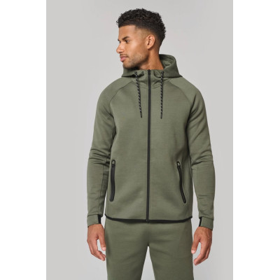 Men's hooded performance jacket